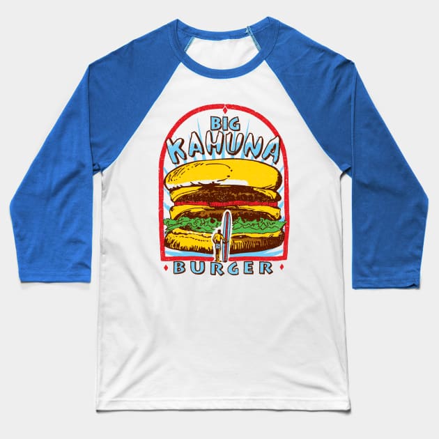 Tasty Burger Baseball T-Shirt by Daletheskater